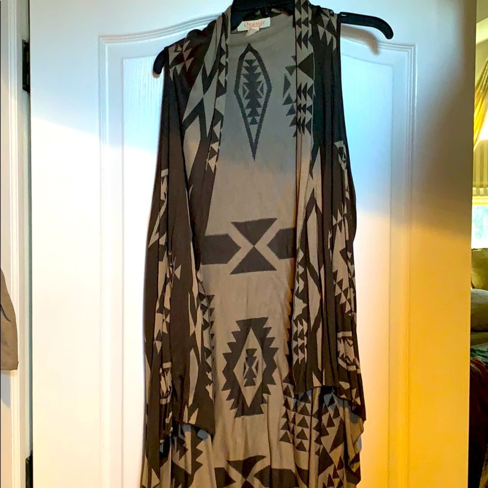 Long vest